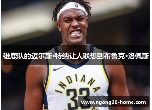 雄鹿队的迈尔斯·特纳让人联想到布鲁克·洛佩斯